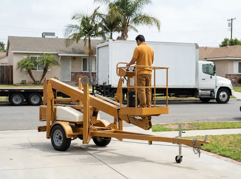 Towable Boom Lift Rental in Los Angeles, CA